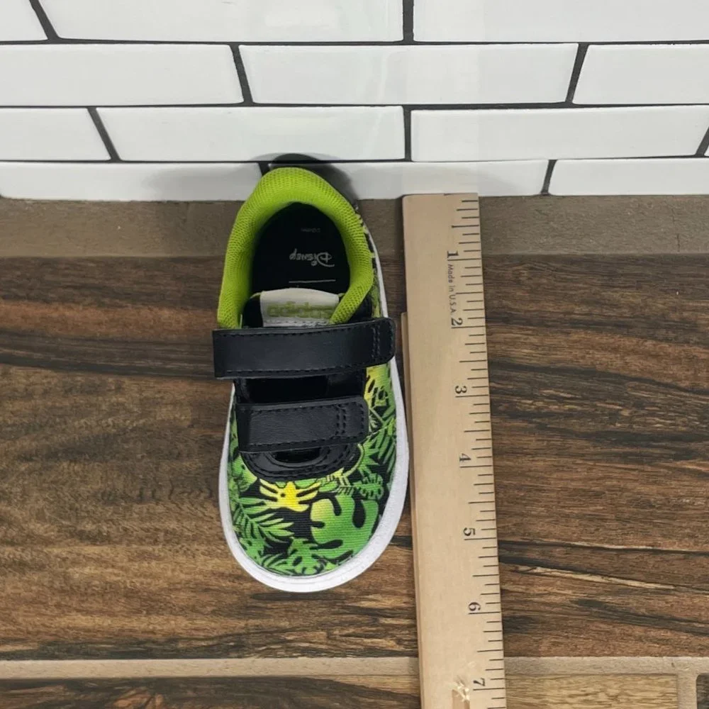 adidas x Disney Vulc Raid3r Toddler 5K Shoes Muppets Kermit The Frog Sneakers